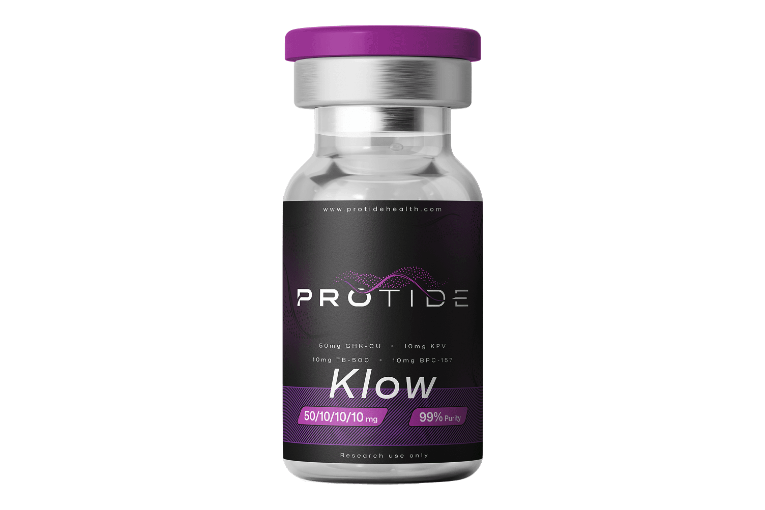 Klow Blend (GHK-CU, KPV, BPC-157, TB-500) 1 Klow Protide Cover Image 1 1