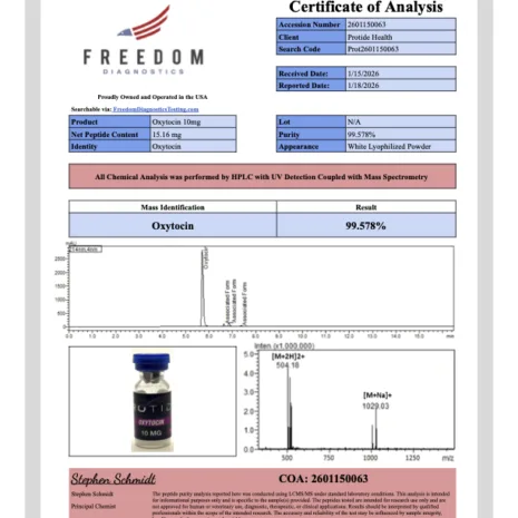 Oxytocin 10mg 2 Oxytocin 10mg certificate