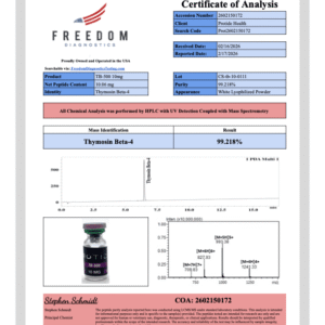 TB-500 10mg 3 TB 500 Feb COA 1