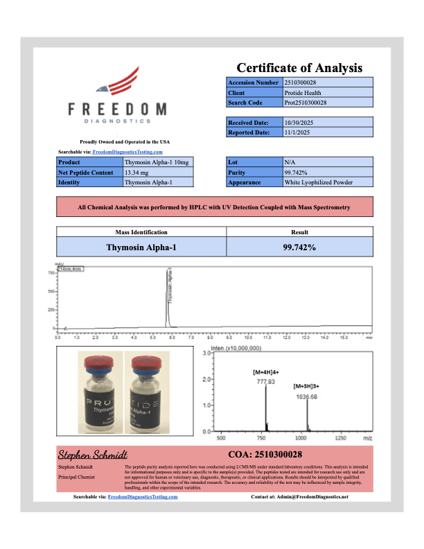 Thymosin Alpha-1 10mg 2 Thymosin Alpha 1 1